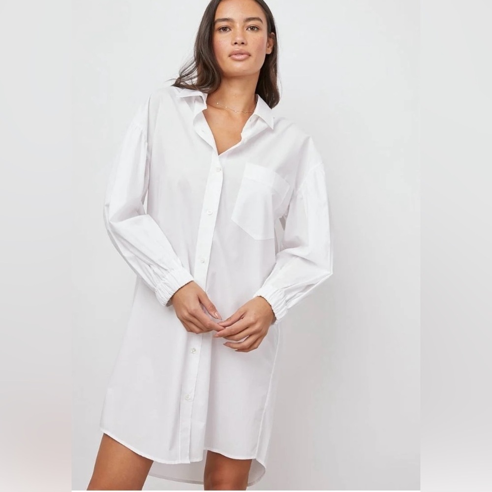 Rails Parson Casual Button Down Shirt Dress Shirtdress Size XS